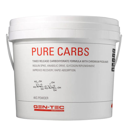 Pure Carbs 4kg - Natural Time Release Formula (VEGAN)