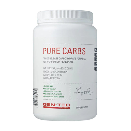 Pure Carbs 800g - Natural Time Release Formula (VEGAN)